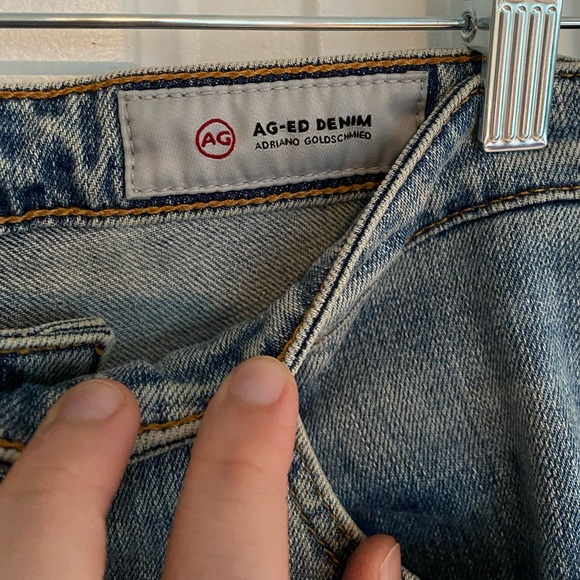Adriano Goldschmied the Isabelle high rise straight crop jeans size 29 regular - Picture 7 of 10